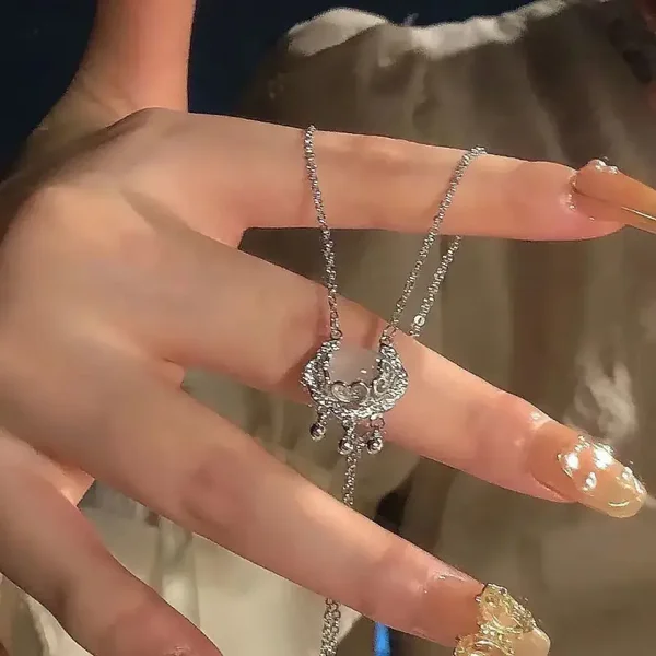 Collier de verrouillage de la longévité en argent