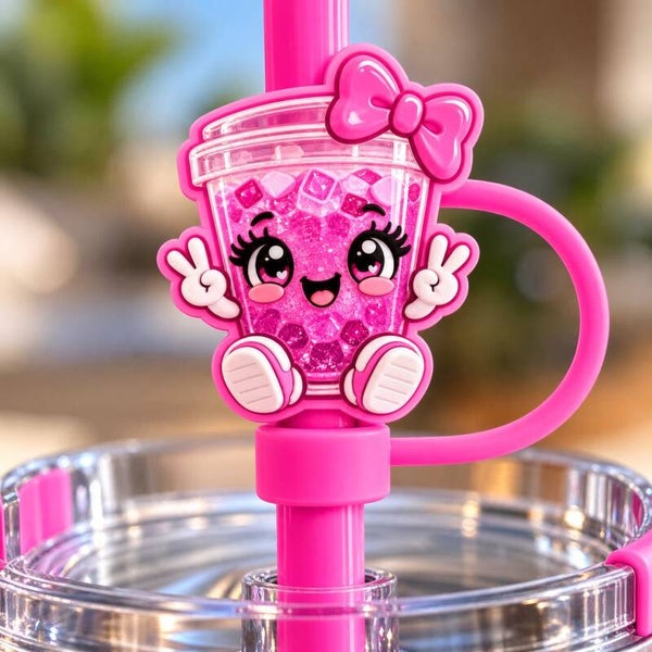 Straw topper