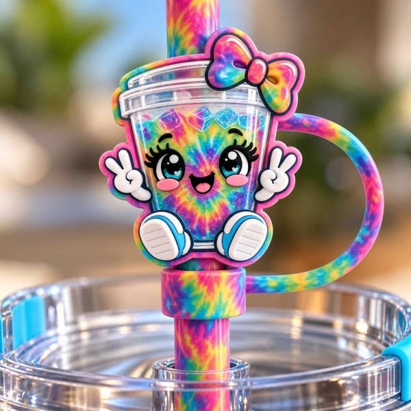 Straw topper