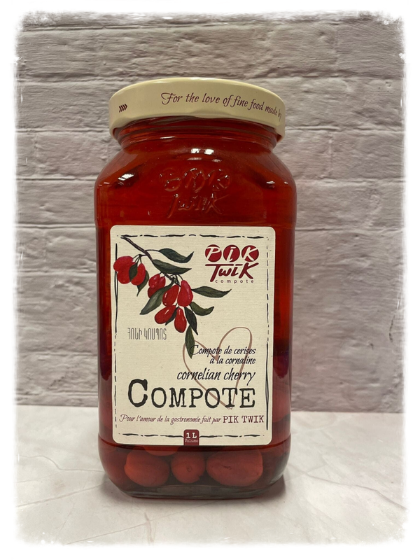 Kornoelje compote Հոնի կոմպոտ Компот из кизила 1L