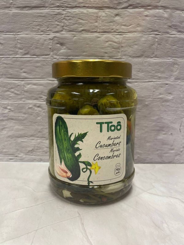 Ingelegde komkommer Վարունգի մարինադ  Маринованный огурец 820gr