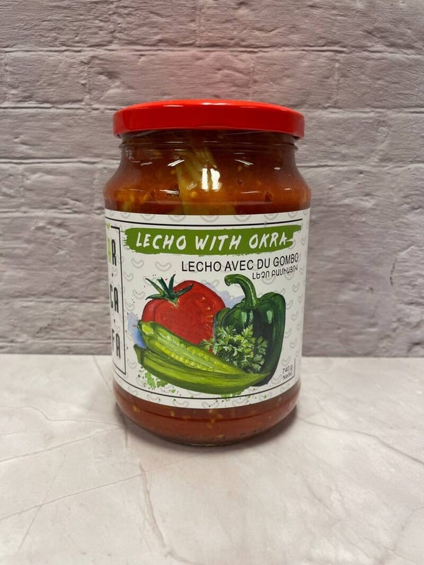 Lecho met okra Լեչո բամյայով лечо с бамией 720gr