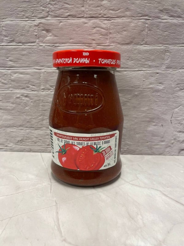 Tomatenpurre 30% Տոմատի մածուկ 30% Томатное пюре 30%  560gr