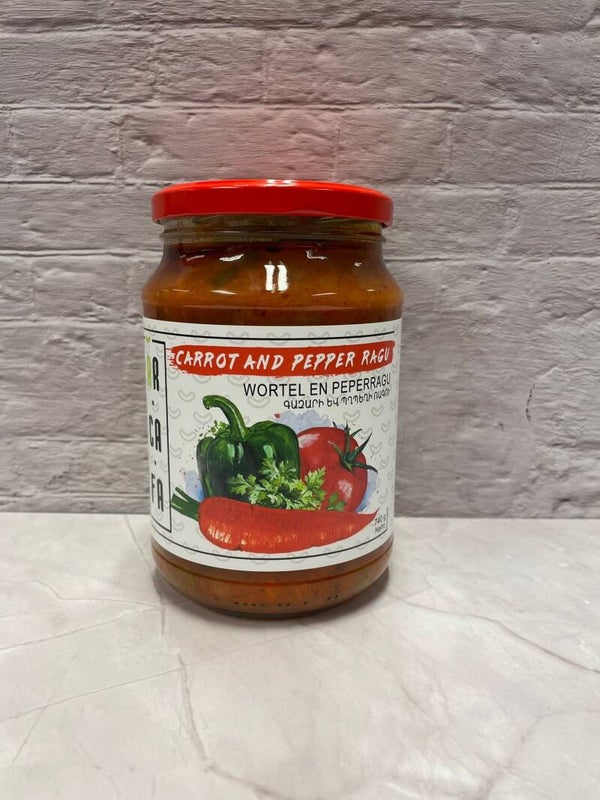 Wortel en peperrague Գազարի և պղպեղի ռագու Рагу из моркови и перца 720gr