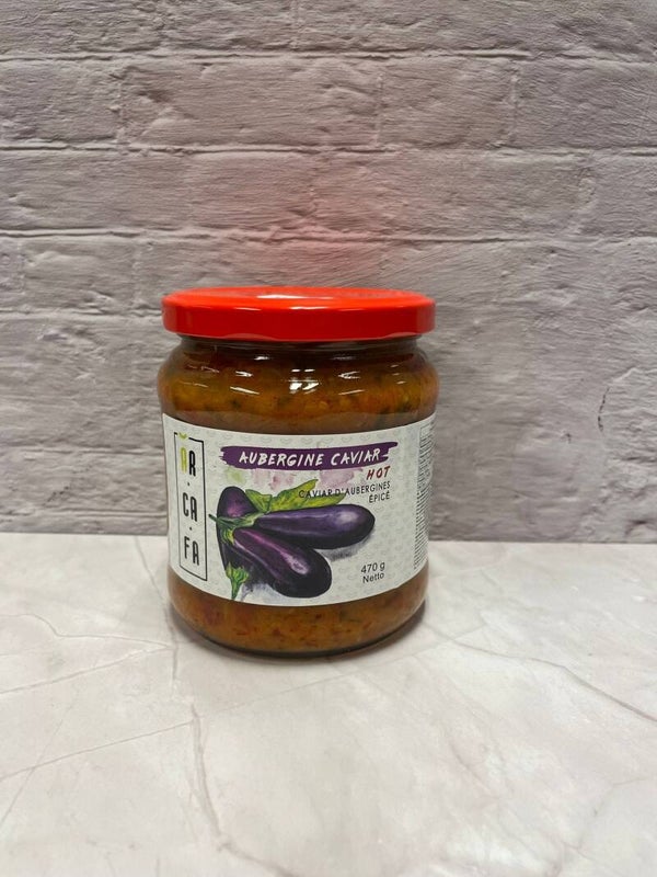 Auberginekaviaar pikant Սմբուկի խավիար պիկանտ Острая баклажановая икра 470gr