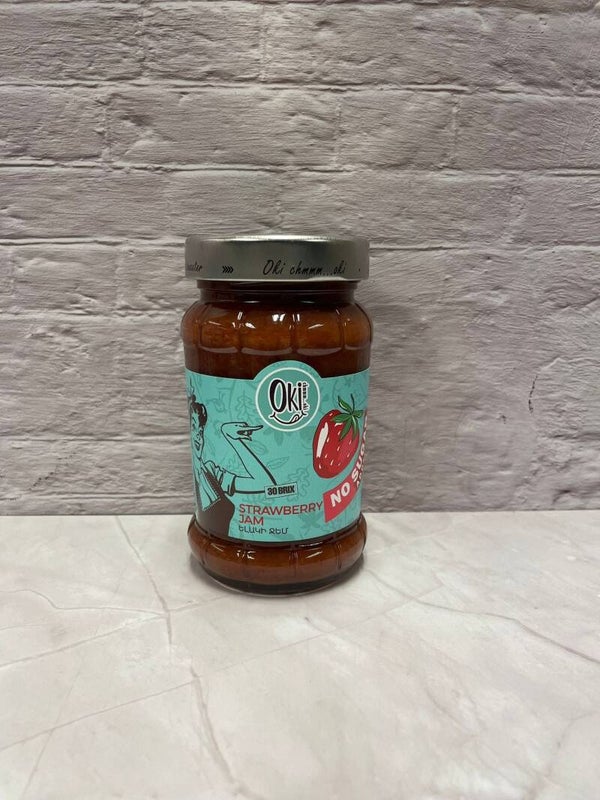 Aardbeienjam van 30%  Ելակի ջեմ 30%  Клубничный джем  30% 400gr