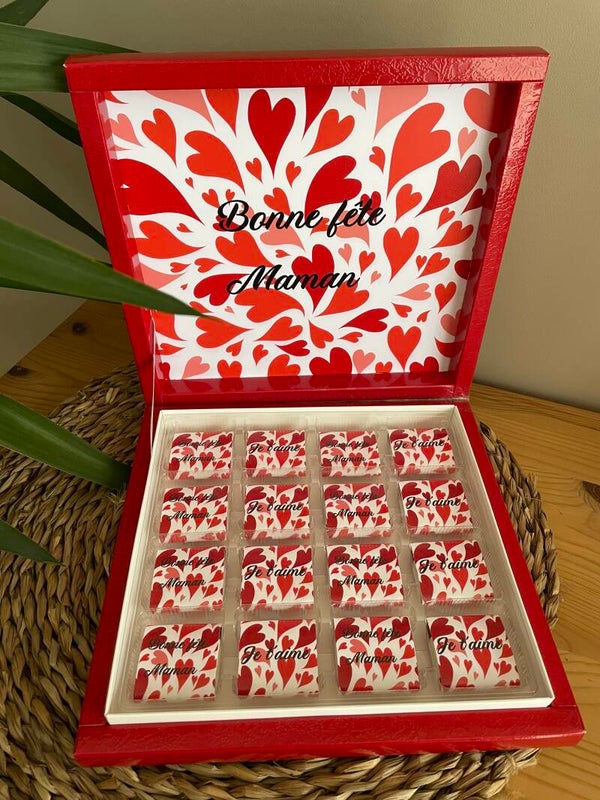 Boîte de 16 chocolats