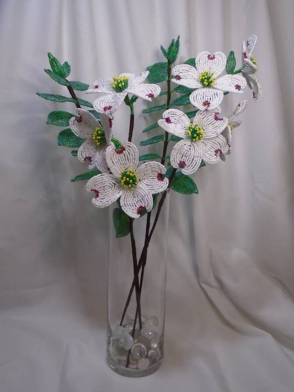 Flowering dogwood arrangement