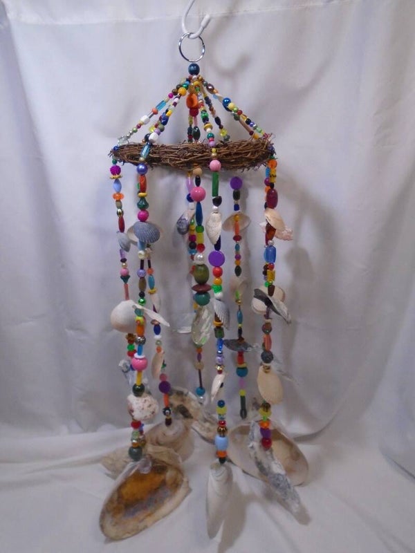 Seashell windchimes