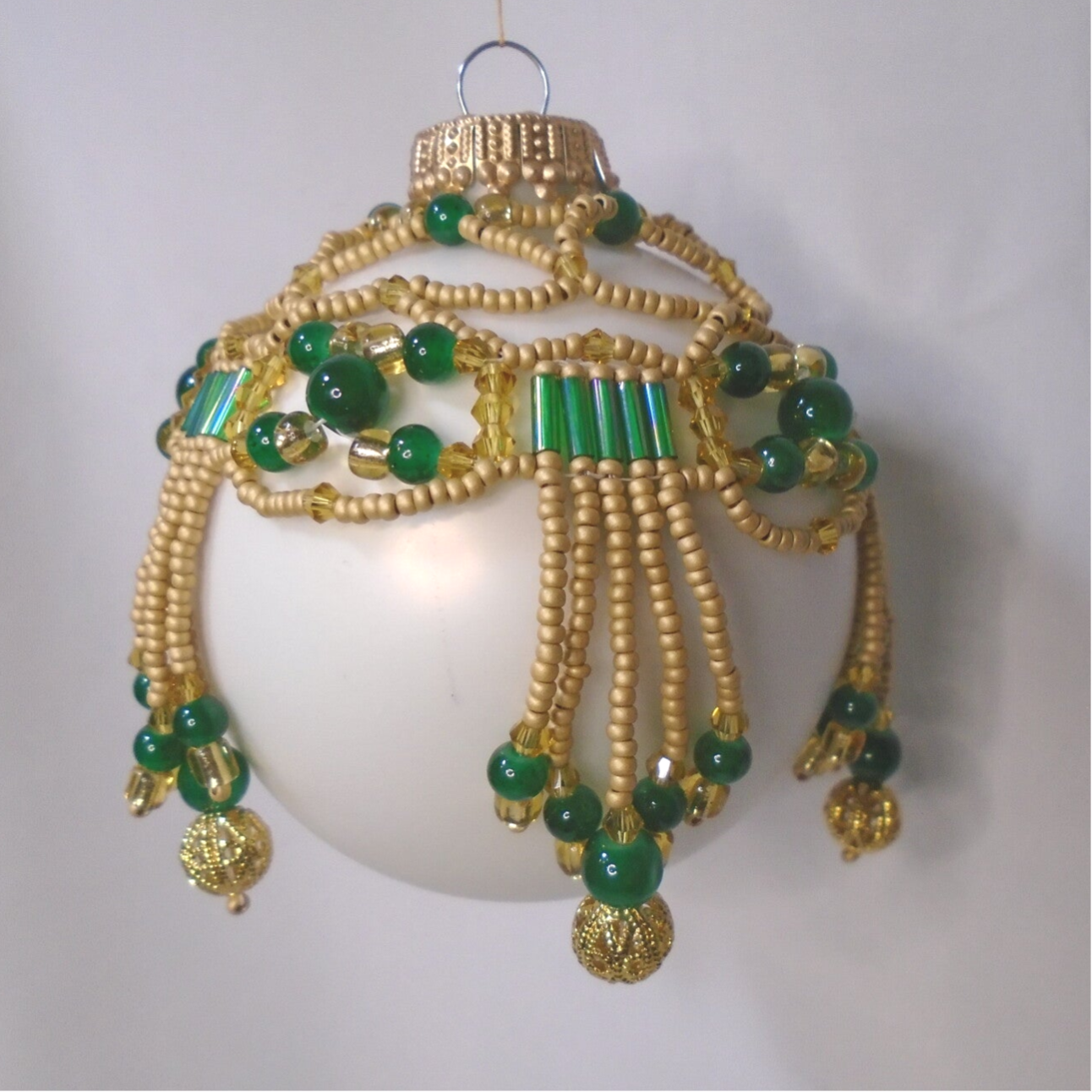 Beaded Christmas Ornament