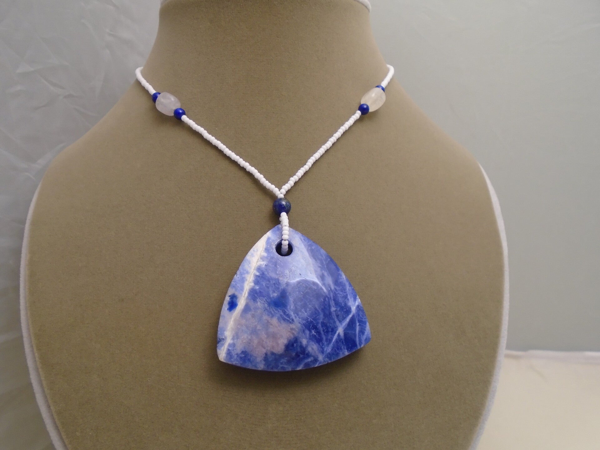 Sodalite necklace