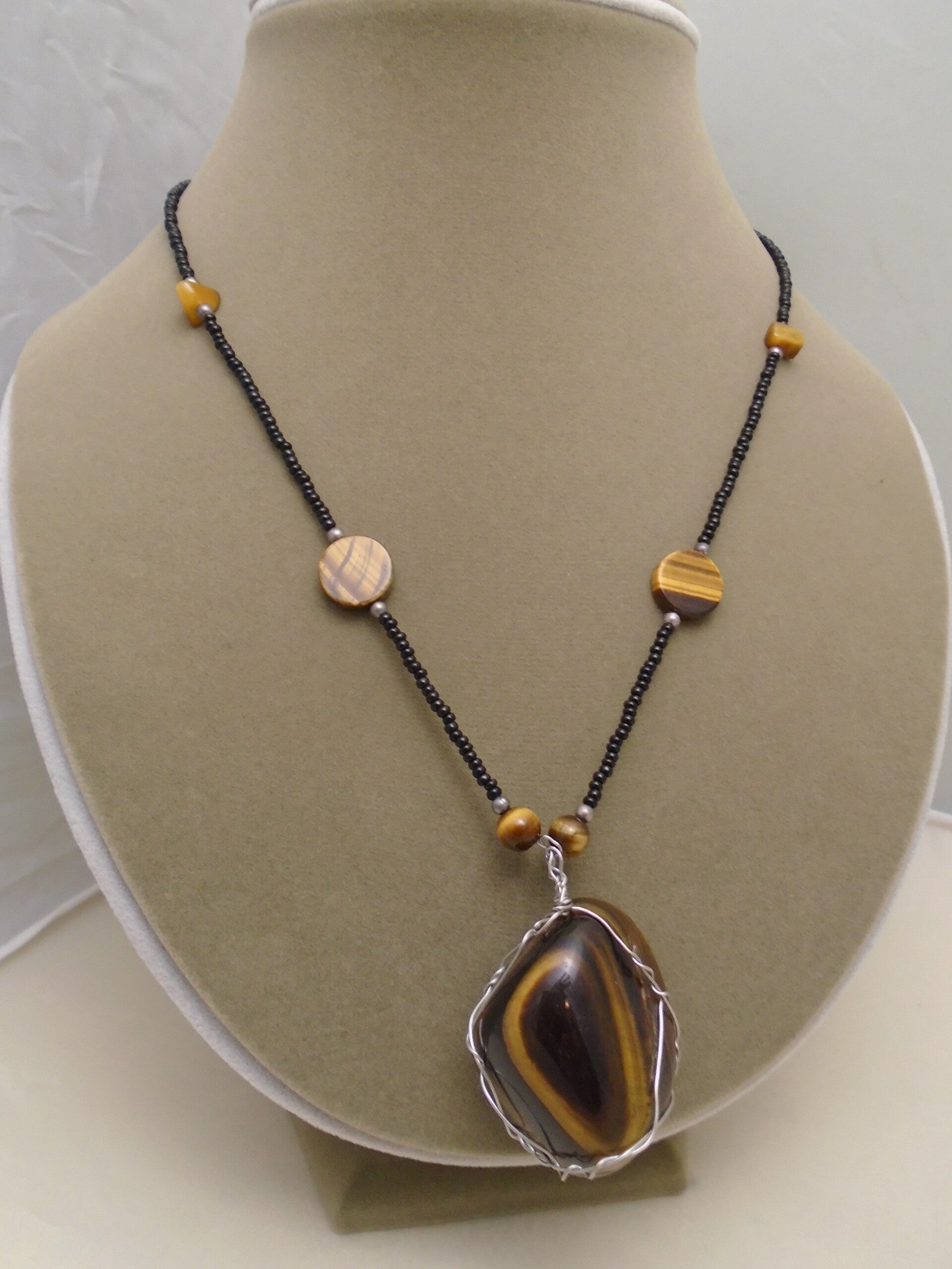 Tigers eye necklace