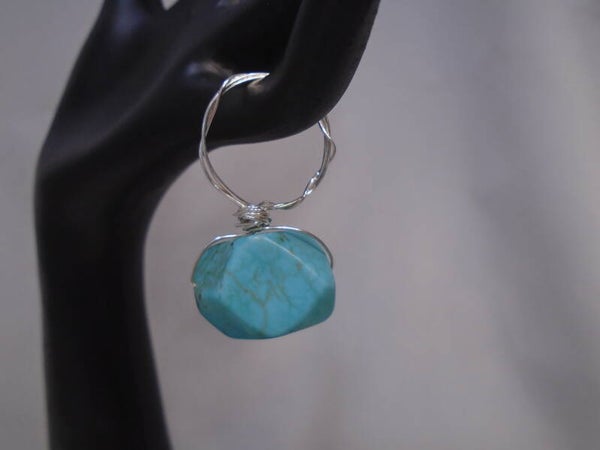 Imitation turquoise ring