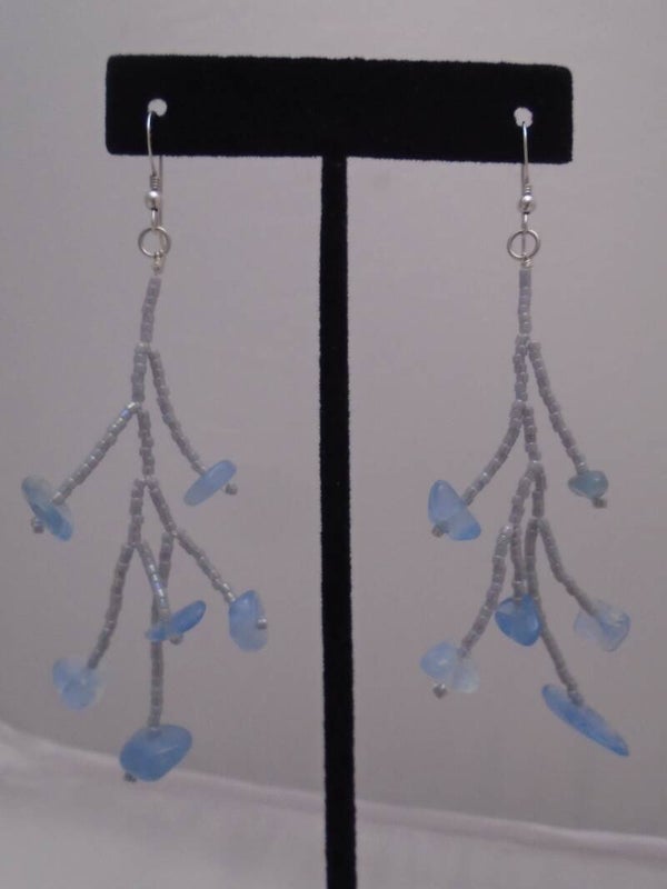 Aquamarine earrings