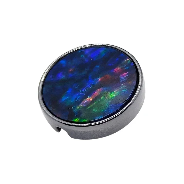 Bouton 21 mm Abalone Quartz