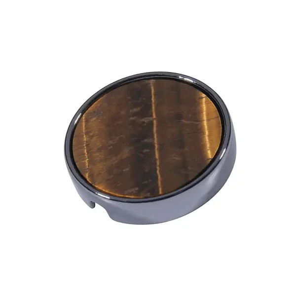 Bouton 21 mm Oeil de Tigre