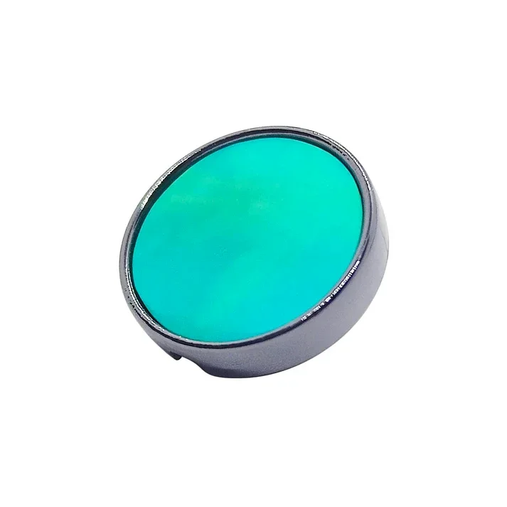 Bouton 21 mm Turquoise Tibétaine