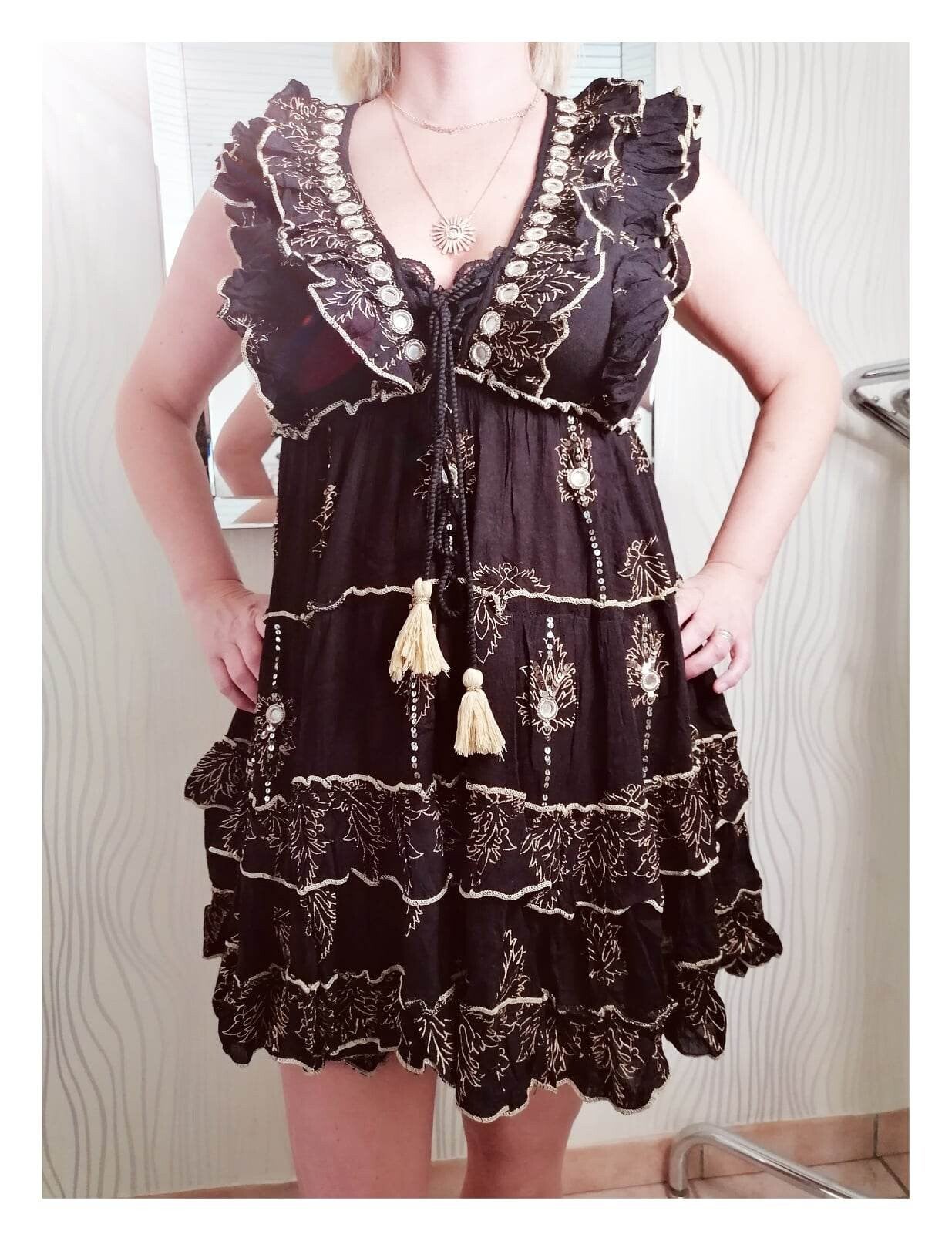 Robe "Bohochic Noire"