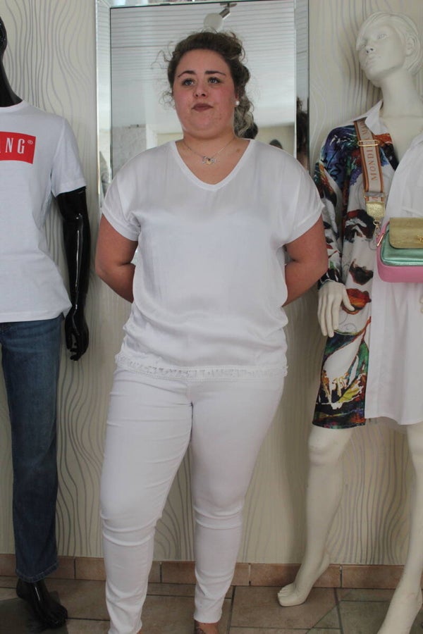 Jeans Blanc
