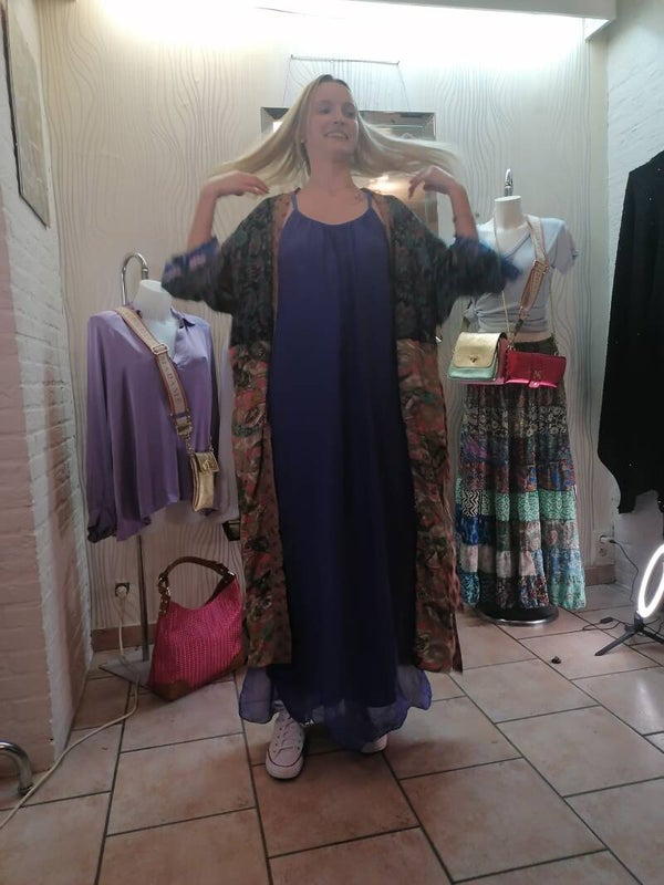 Robe "Satin"