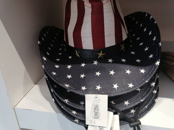 chapeau cowboy paille USA