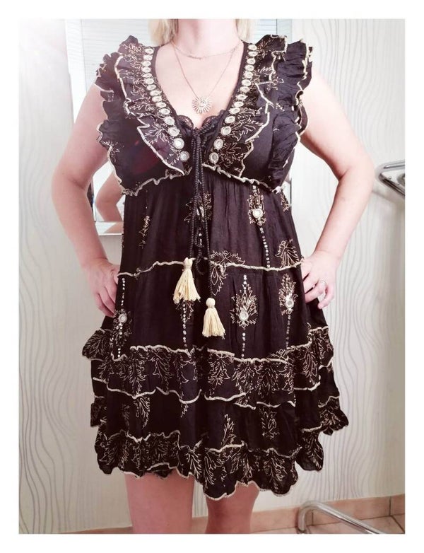 Robe "Bohochic Noire"