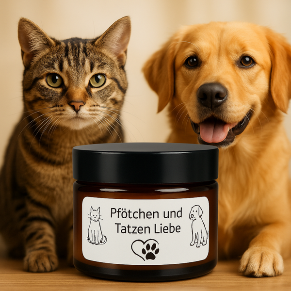 🐾 Pfoten- & Tatzenbalsam für Hunde & Katzen – Natürliche Pflege & Schutz