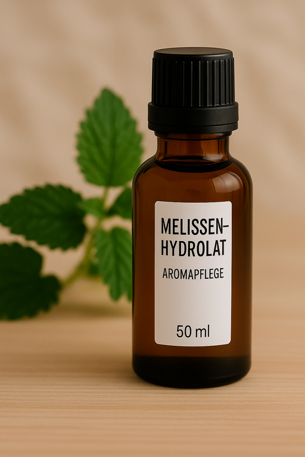 🌿🐾 Melissen-Hydrolat – Aromapflege für Katzen & Hunde (50 ml Tropfflasche)