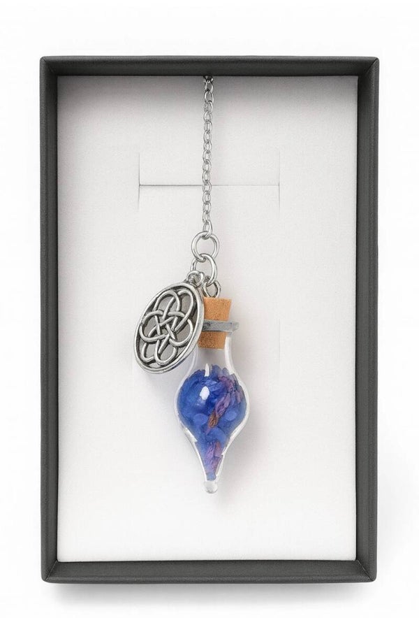 Ritual Salz Phiole Schutz – Handgefertigtes Amulett für Harmonie & positive Energie