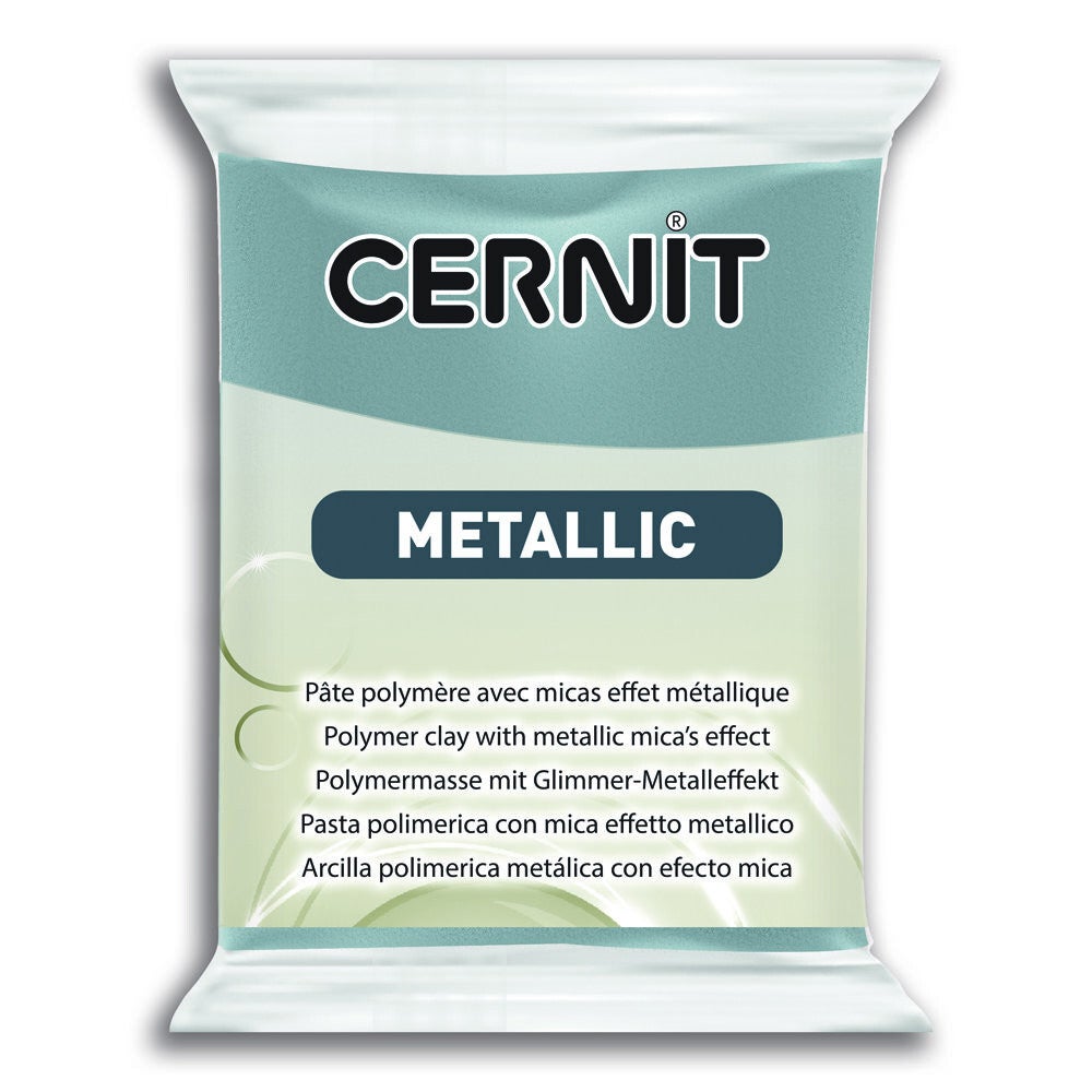 Cernit klei Metallic Steel 167