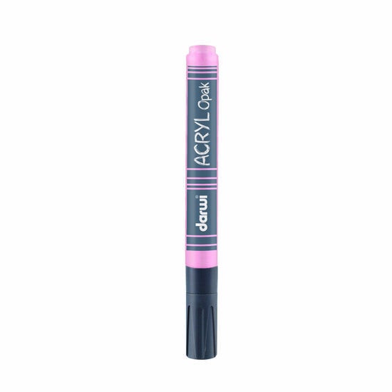 Acryl Opak Marker 3mm English Pink, Darwi