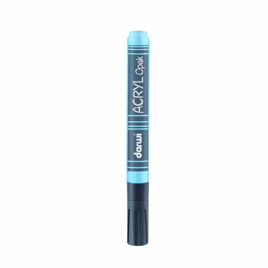 Acryl Opak Marker 3mm Sky Blue, Darwi