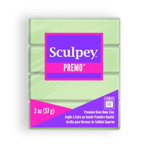 Sculpey Premo - Glow in the Dark, polymeerklei