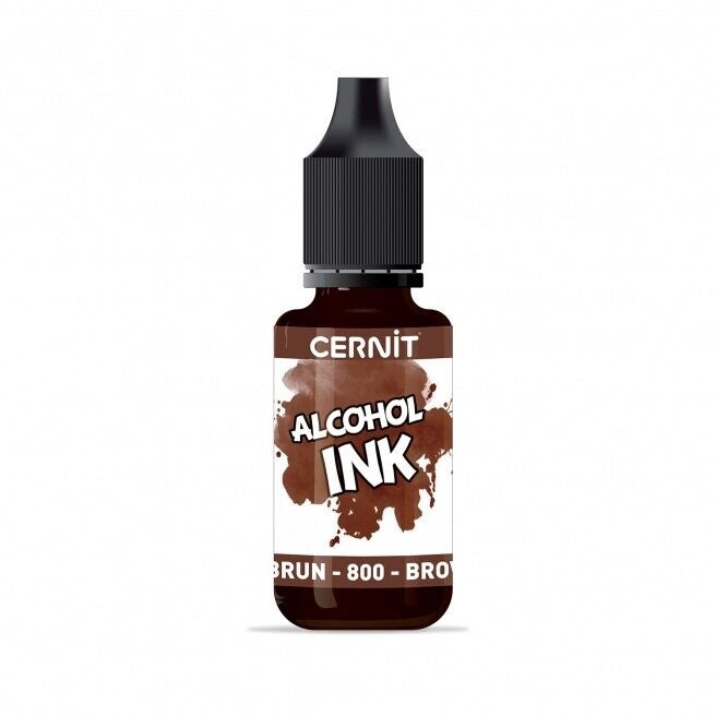 Cernit Alcohol Inkt, brown 800