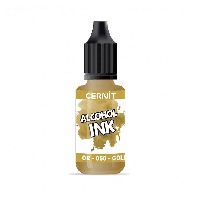 Cernit Alcohol Inkt, Gold 050