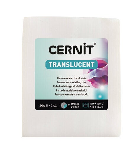 Cernit klei Transparant/Translucent (250 gram)