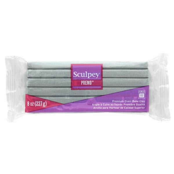 Sculpey Premo - Silver 227 gram