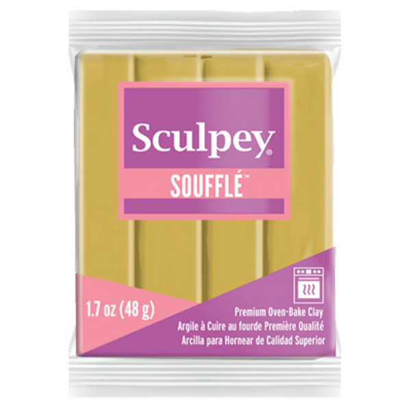 Sculpey Soufflé - Honey Mustard, polymeerklei