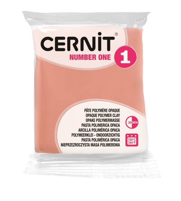 Cernit klei nr. 1 Orange English Pink 476