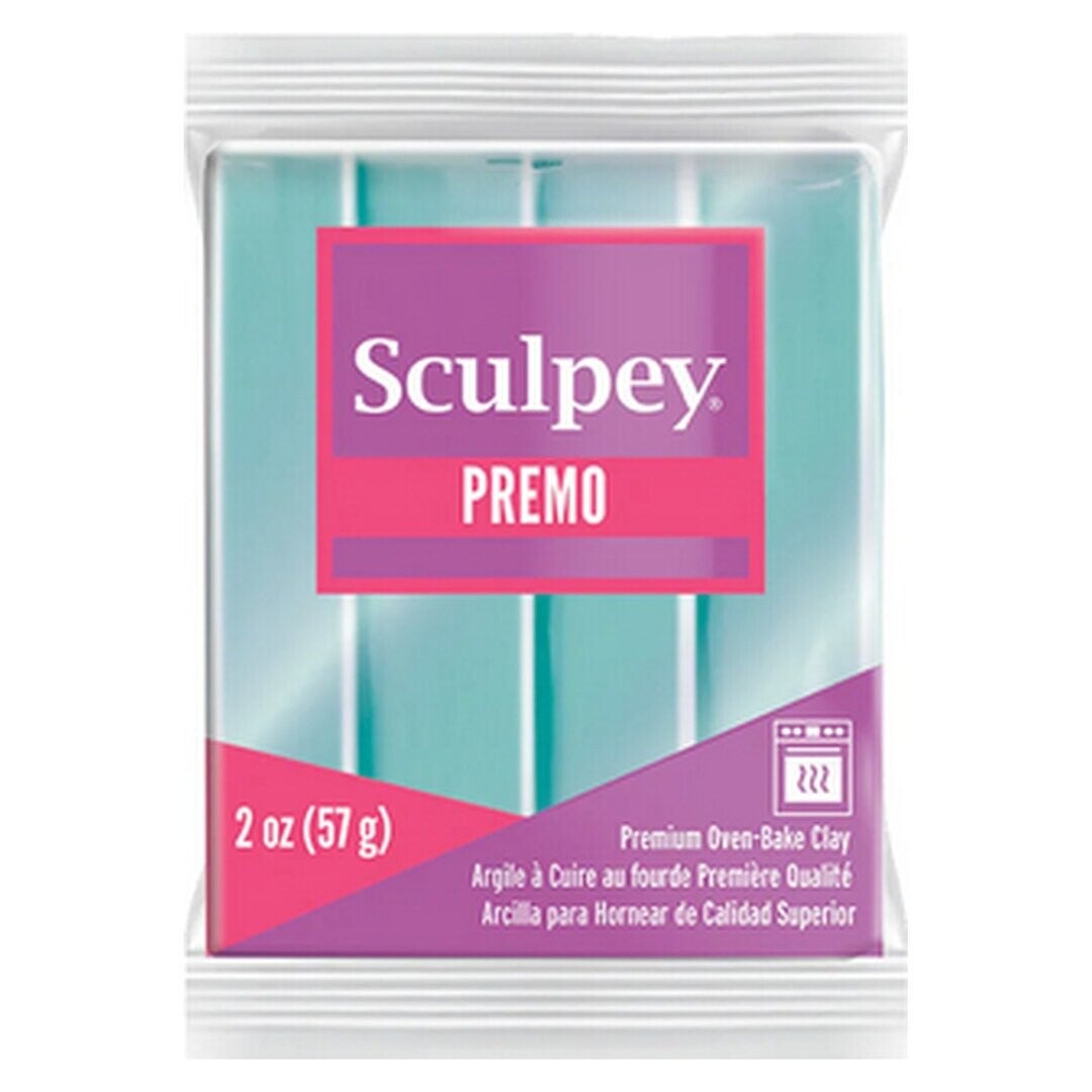 Sculpey Premo -  Aqua Metallic, polymeerklei