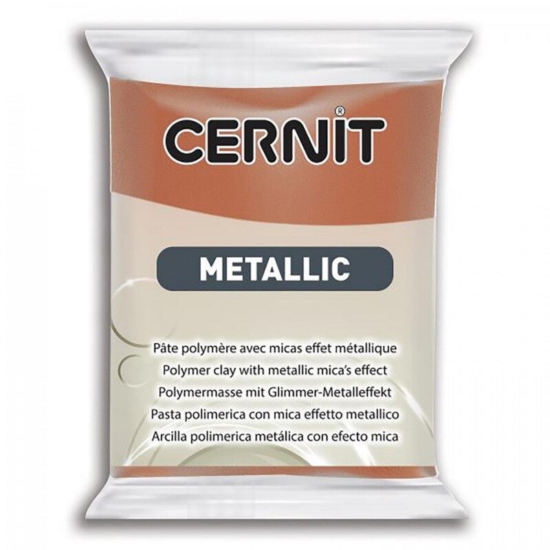 Cernit klei Metallic Bronze 058