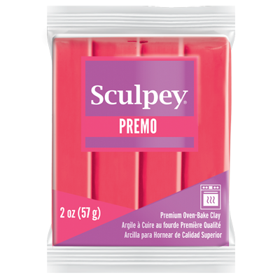 Sculpey Premo - Coral, polymeerklei (limited edition)