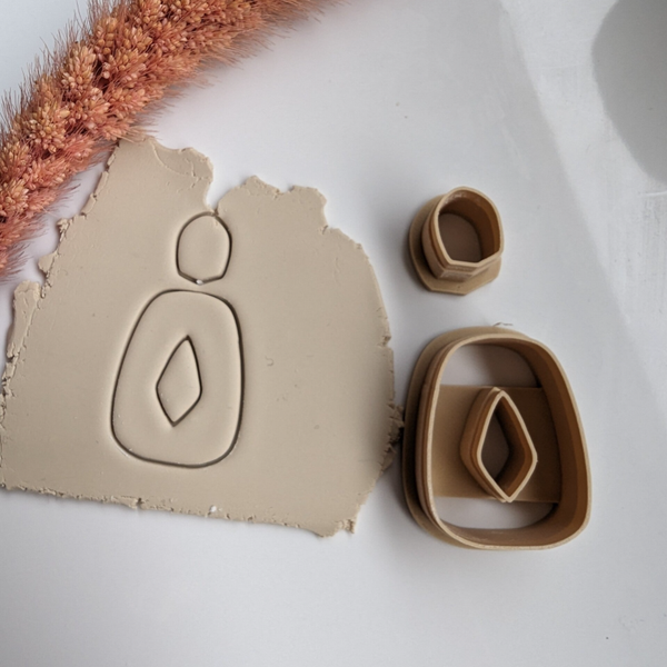 Polymer clay cutter - Dangle