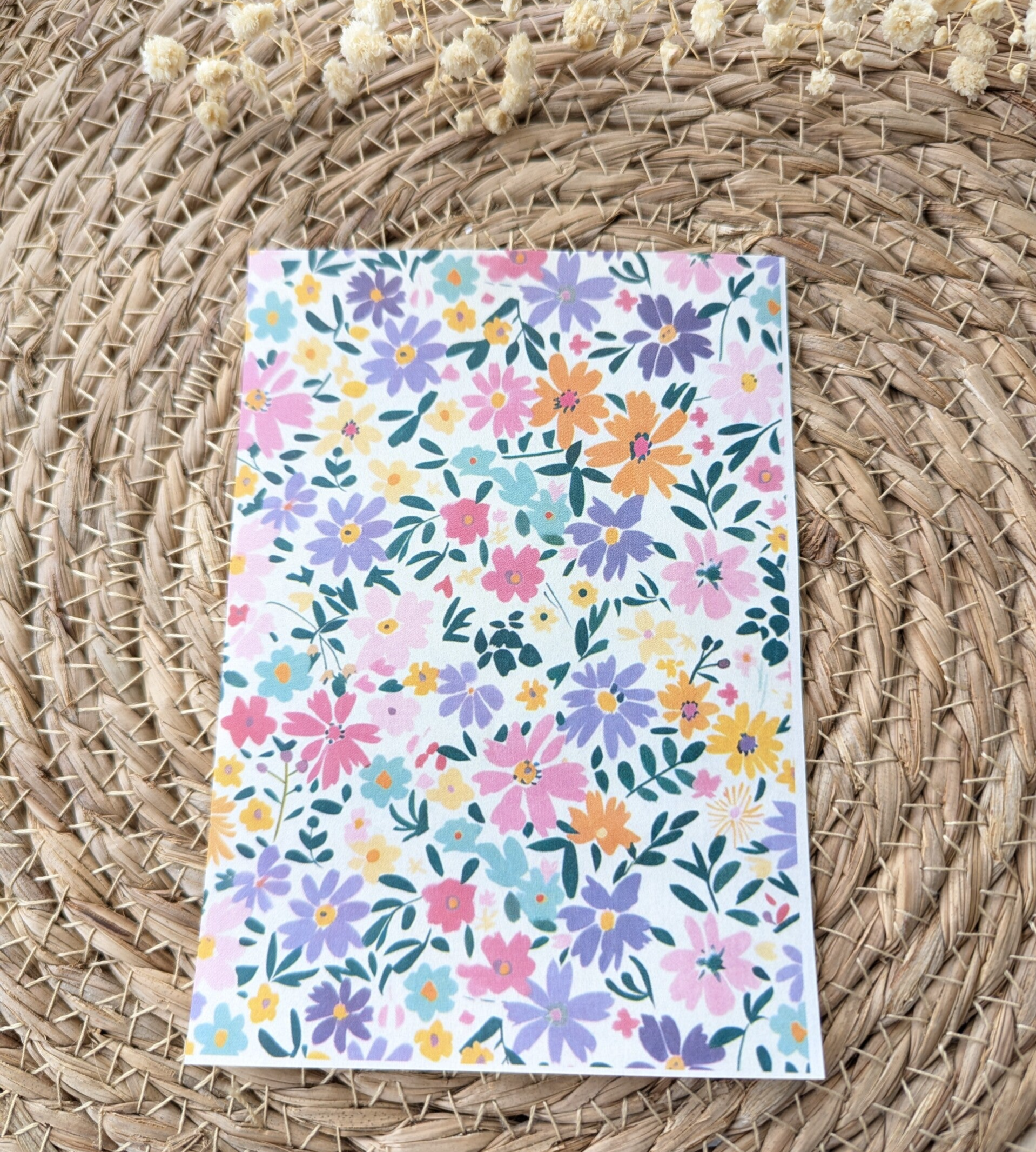 Beautiful Flower 4 - Water Transfer Paper