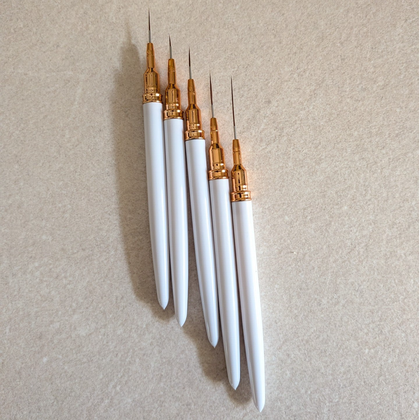 Set precisie pencils met zeer dunne kwast (set van 5)