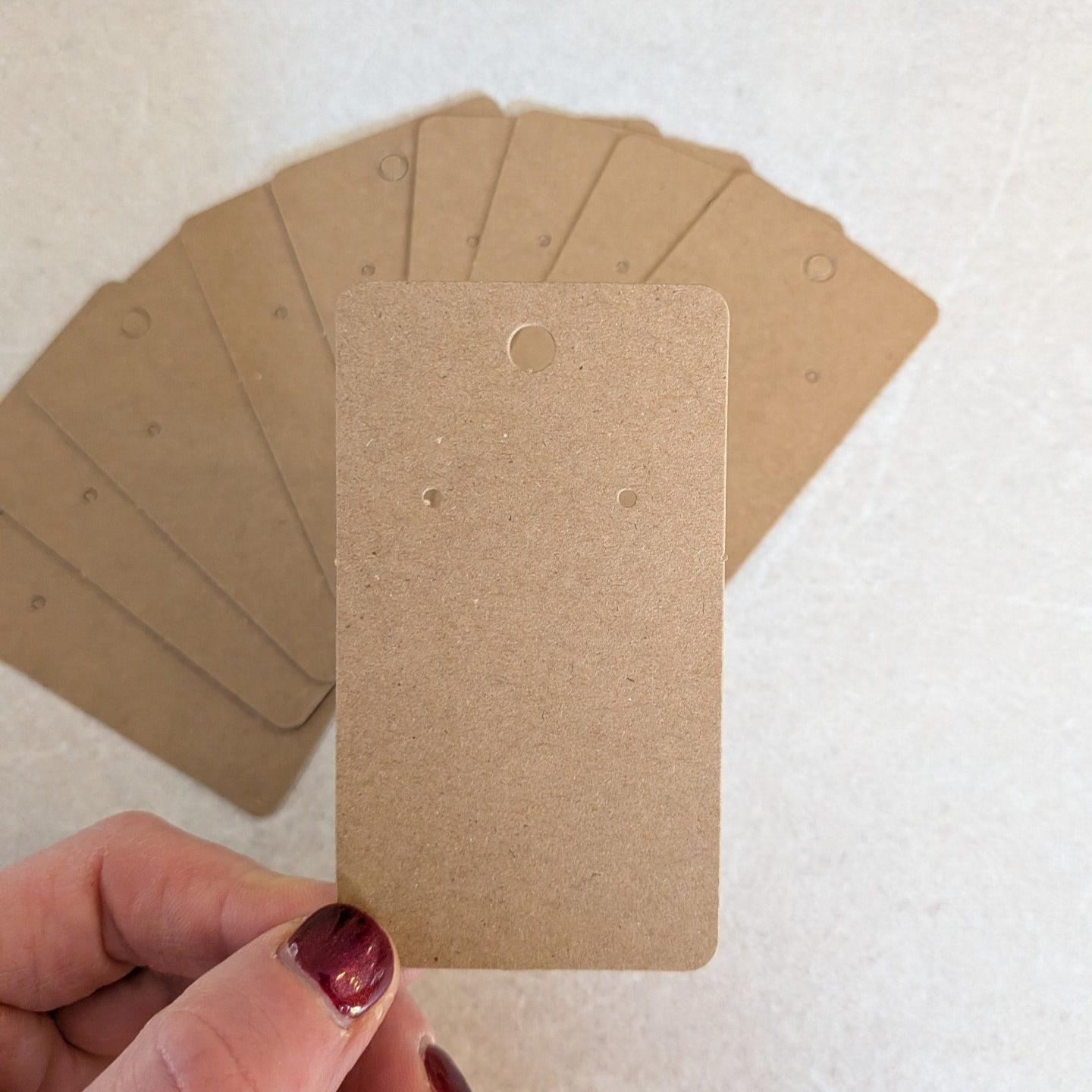 Oorbellenkaartjes nude