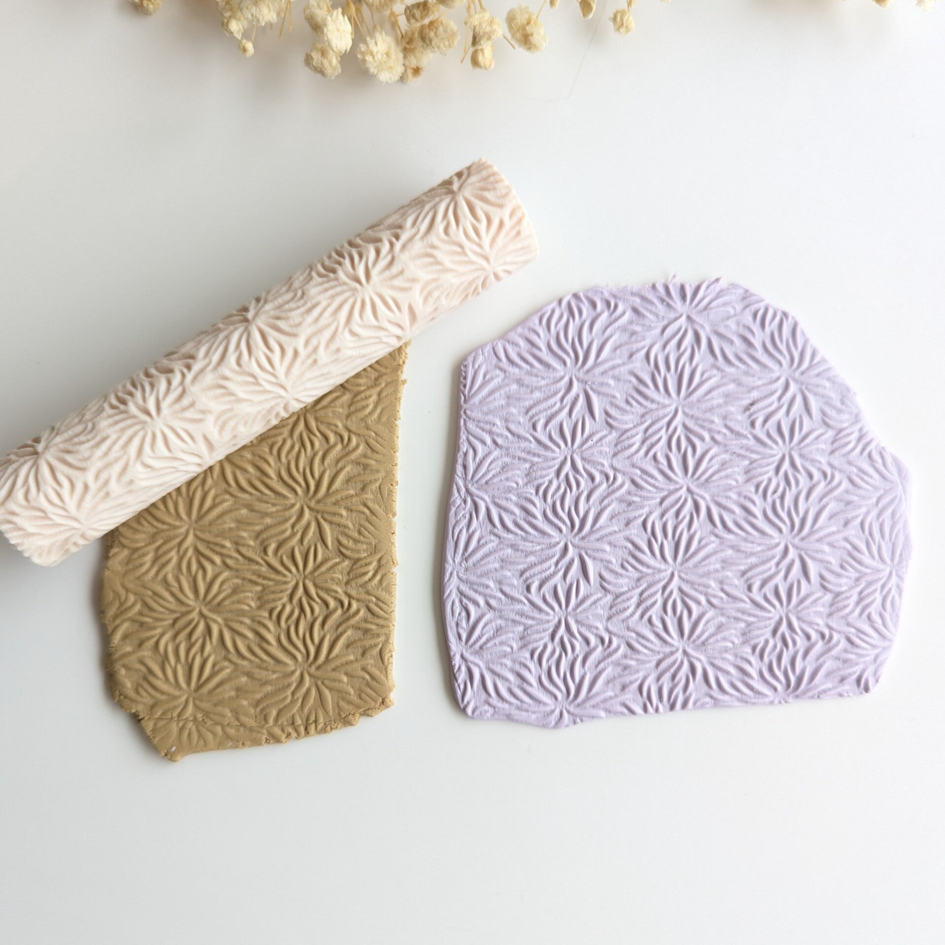 Textuurroller Floral