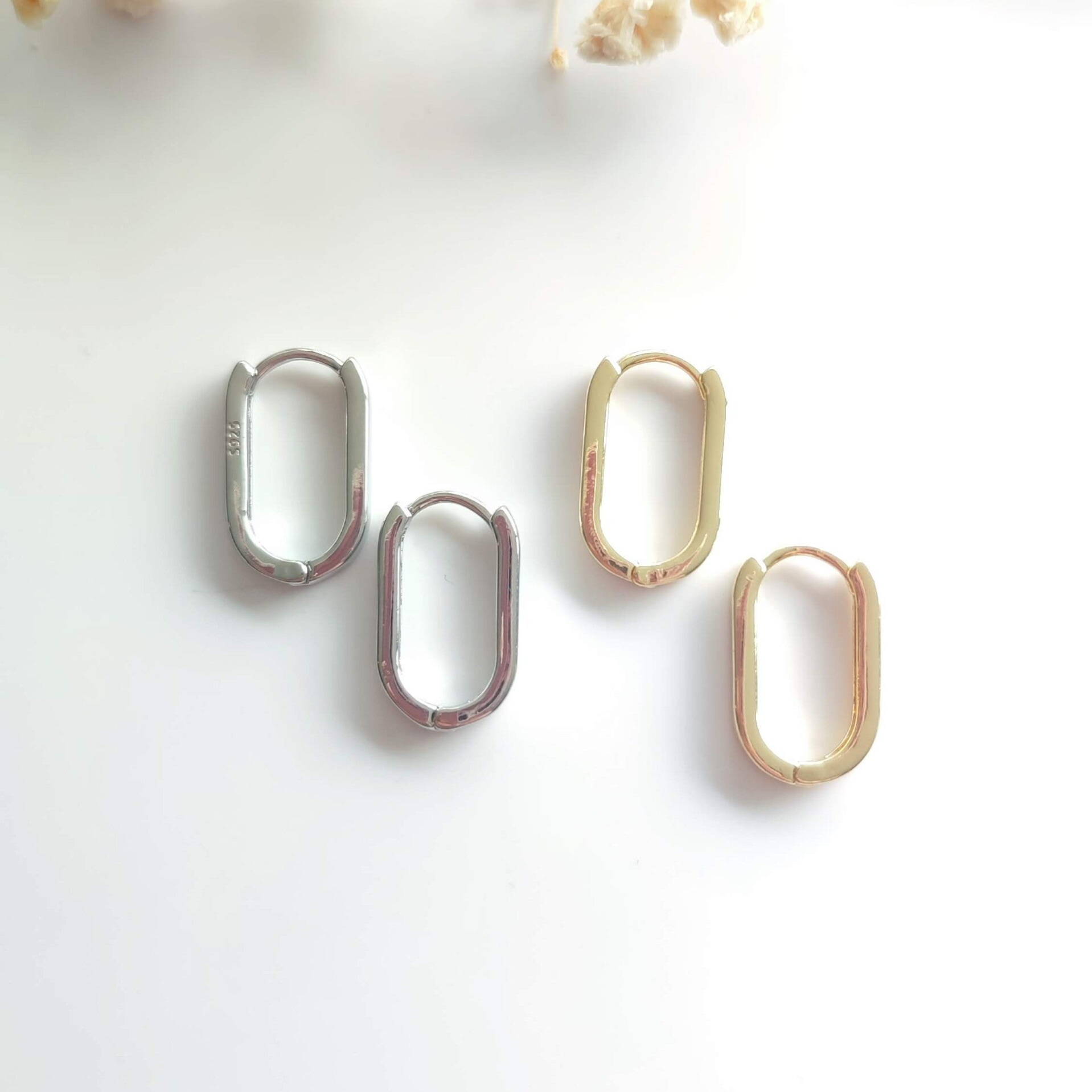 Oorringen 925 zilver, DIY