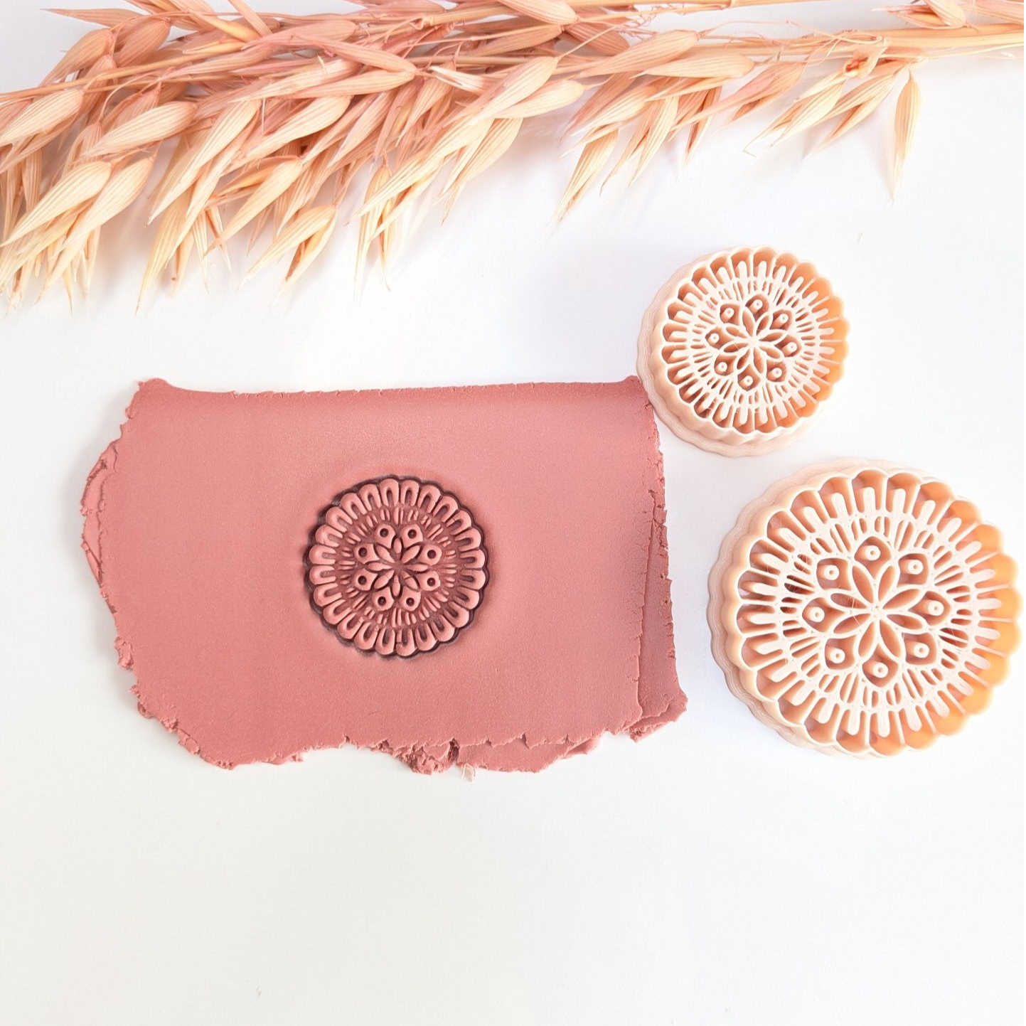 Polymer clay cutter - Mandala