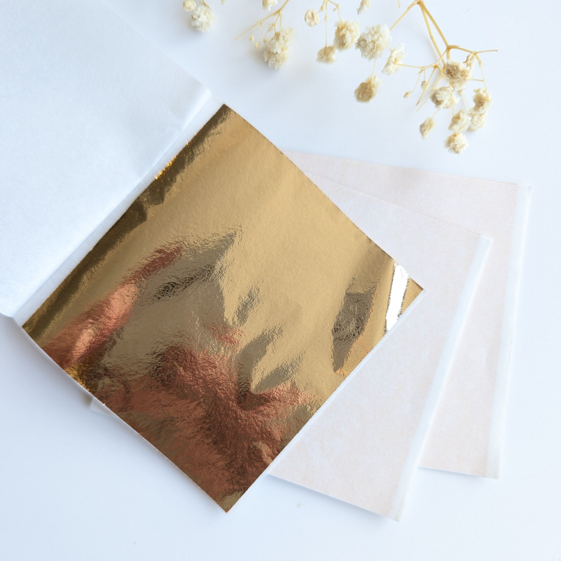 10 velletjes bladgoud Champagne